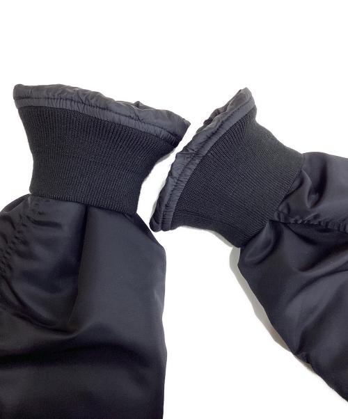 Carhartt WIP（カーハート ワークインプログレス）Carhartt WIP (カーハート ワークインプログレス) KIYONAGA&CO. (キヨナガ＆コー) ボンバージャケット ブラック サイズ:Mの古着・服飾アイテム