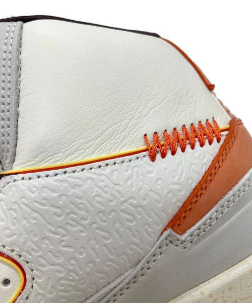 NIKE（ナイキ）NIKE (ナイキ) MAISON CHATEAU ROUGE (メゾンシャトールージュ) AIR JORDAN 2 RETRO SP ホワイト サイズ:25.5の古着・服飾アイテム