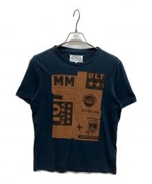 Maison Margiela（メゾンマルジェラ）の古着「15AW パッチワークTシャツ」｜ネイビー
