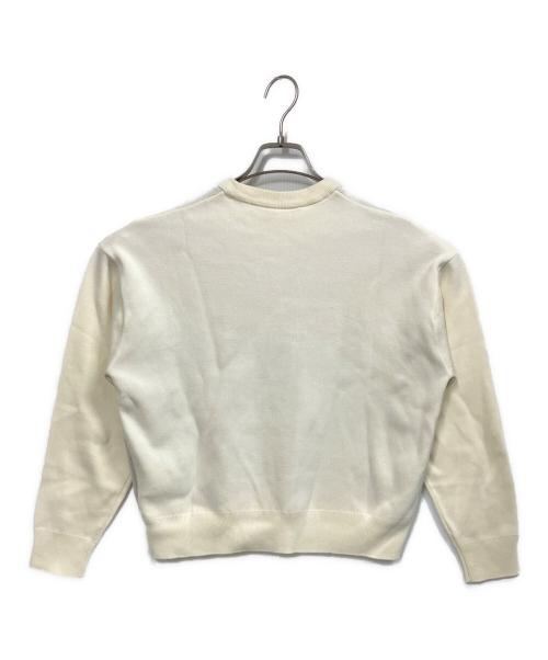 CarHartt（カーハート）CarHartt (カーハート) W PIXEL FLOWER SWEATER ホワイト サイズ:XSの古着・服飾アイテム