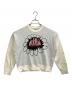 CarHartt（カーハート）の古着「W PIXEL FLOWER SWEATER」｜ホワイト