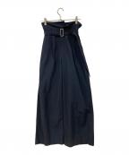 IIROTイロット）の古着「High-waisted Wide Pant」｜ネイビー