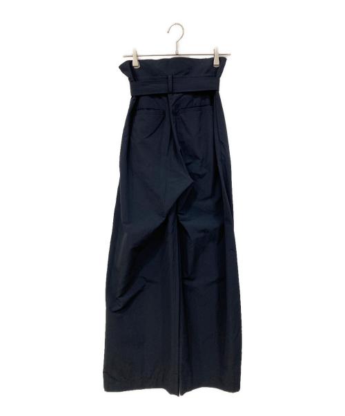 IIROT（イロット）IIROT (イロット) High-waisted Wide Pant ネイビー サイズ:38の古着・服飾アイテム