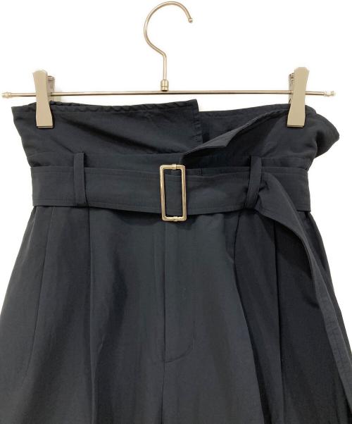 IIROT（イロット）IIROT (イロット) High-waisted Wide Pant ネイビー サイズ:38の古着・服飾アイテム