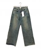 overdue flairオーバーデュー フレア）の古着「VINTAGE WIDE FIT DENIM」｜インディゴ