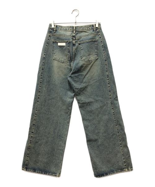 overdue flair（オーバーデュー フレア）overdue flair (オーバーデュー フレア) VINTAGE WIDE FIT DENIM インディゴ サイズ:1の古着・服飾アイテム