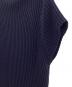 中古・古着 the Barnnet (ザ バーネット) Lotus Cap Sleeve Knit Top ネイビー サイズ:表記なし：6000円