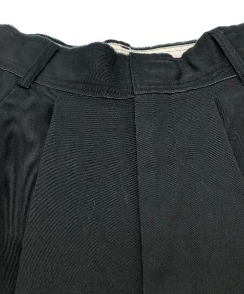 THE TOE（ザ・トゥー）THE TOE (ザ・トゥー) High-line 2way slit pants ブラック サイズ:Sの古着・服飾アイテム