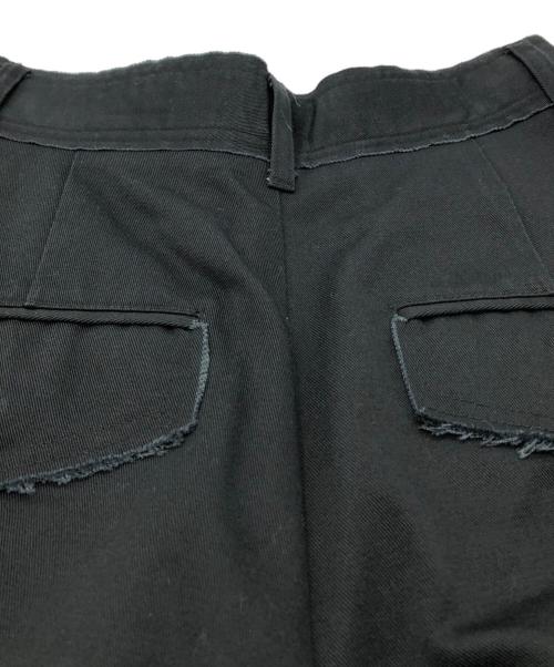 THE TOE（ザ・トゥー）THE TOE (ザ・トゥー) High-line 2way slit pants ブラック サイズ:Sの古着・服飾アイテム