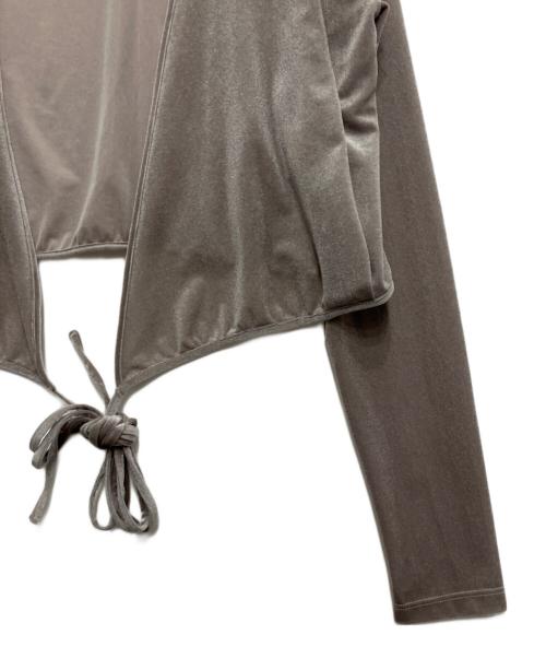 CLANE（クラネ）CLANE (クラネ) VELOR CACHECOEUR SET UP グレー サイズ:1の古着・服飾アイテム