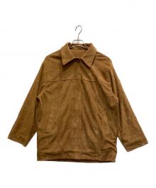 ALLISON BROWN（アリソンブラウン）の古着「Vintage Like Suede Jacket」｜ブラウン