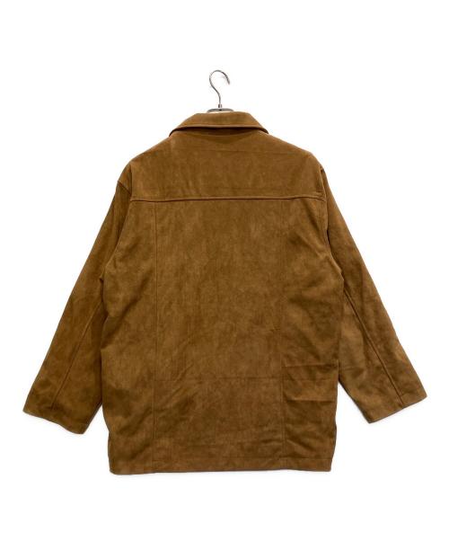 ALLISON BROWN（アリソンブラウン）ALLISON BROWN (アリソンブラウン) Vintage Like Suede Jacket ブラウン サイズ:Fの古着・服飾アイテム
