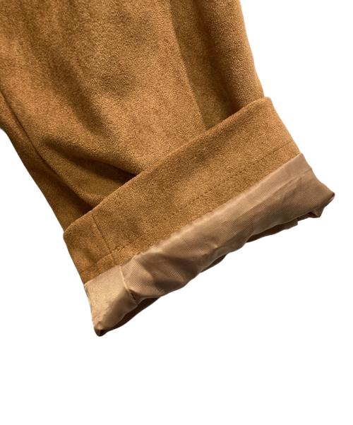 ALLISON BROWN（アリソンブラウン）ALLISON BROWN (アリソンブラウン) Vintage Like Suede Jacket ブラウン サイズ:Fの古着・服飾アイテム