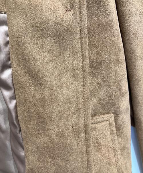ALLISON BROWN（アリソンブラウン）ALLISON BROWN (アリソンブラウン) Vintage Like Suede Jacket ブラウン サイズ:Fの古着・服飾アイテム