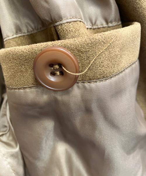 ALLISON BROWN（アリソンブラウン）ALLISON BROWN (アリソンブラウン) Vintage Like Suede Jacket ブラウン サイズ:Fの古着・服飾アイテム