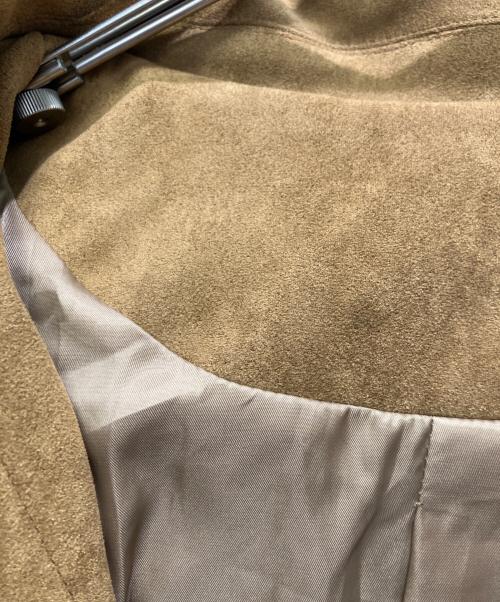 ALLISON BROWN（アリソンブラウン）ALLISON BROWN (アリソンブラウン) Vintage Like Suede Jacket ブラウン サイズ:Fの古着・服飾アイテム