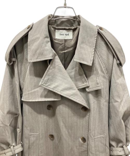 THE TOE（ザ・トゥー）THE TOE (ザ・トゥー) Meteora Trench Coat ブラウン サイズ:Sの古着・服飾アイテム