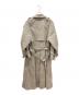 THE TOE (ザ・トゥー) Meteora Trench Coat ブラウン サイズ:S：21000円
