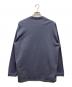 STEVEN ALAN (スティーブンアラン) オーガニックコットン ロングスリーブ Tシャツ　クルーネックカットソー ブルー サイズ:Ｓ：5000円