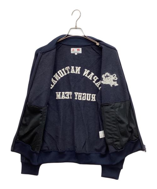 Canterbury（カンタベリー）CANTERBURY (カンタベリー) JAPAN CLASSIC SWEAT JACKET トラックジャケット ネイビー サイズ:Lの古着・服飾アイテム