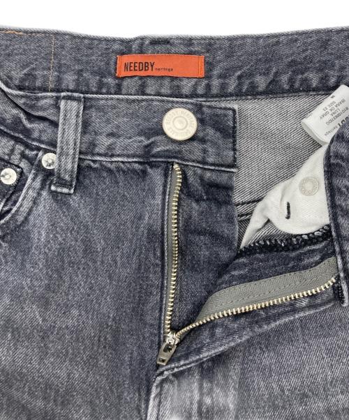 NEEDBY heritage（ニードバイヘリテージ）NEEDBY heritage (ニードバイヘリテージ) デニムパンツ IBARA DK GRAY サイズ:SIZE 23の古着・服飾アイテム