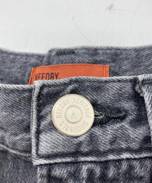 NEEDBY heritage（ニードバイヘリテージ）NEEDBY heritage (ニードバイヘリテージ) デニムパンツ IBARA DK GRAY サイズ:SIZE 23の古着・服飾アイテム