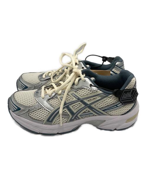 asics（アシックス）asics (アシックス) スニーカー WHT/D.NEPT サイズ:23.5 未使用品の古着・服飾アイテム