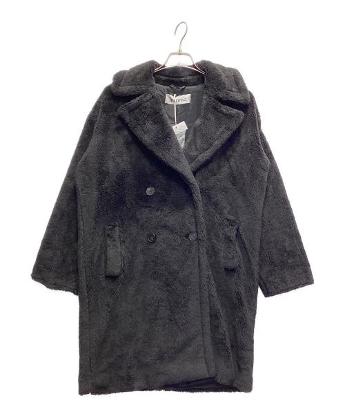 INTREND（イントレンド）INTREND (イントレンド) ボアコート ブラック サイズ:40 未使用品の古着・服飾アイテム