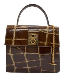 CELINE（セリーヌ）の古着「ハンドバッグ」｜ブラウン