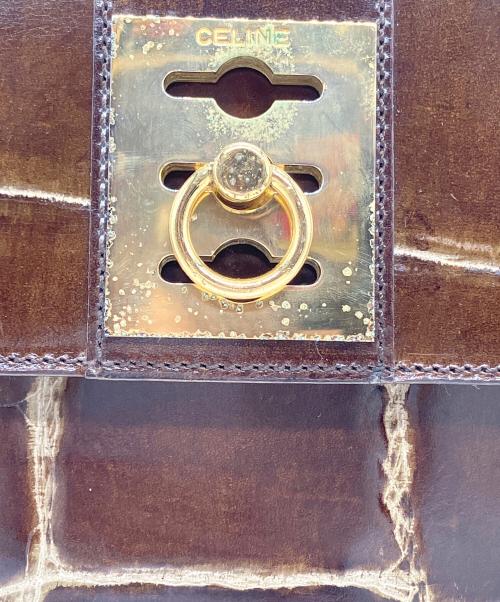 CELINE（セリーヌ）CELINE (セリーヌ) ハンドバッグ ブラウンの古着・服飾アイテム