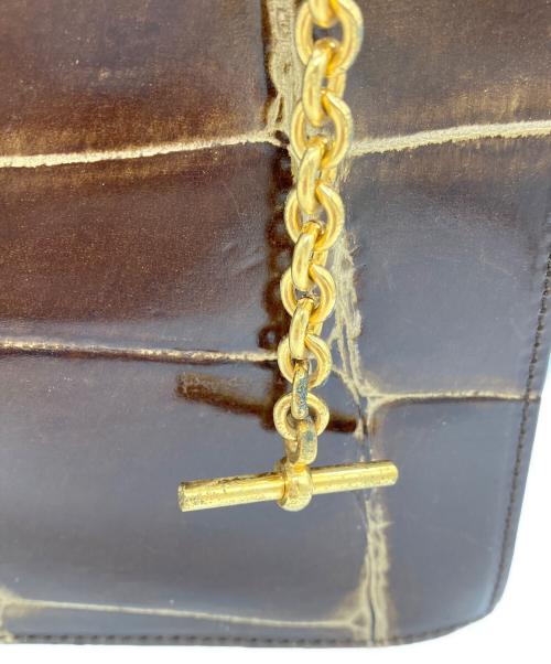 CELINE（セリーヌ）CELINE (セリーヌ) ハンドバッグ ブラウンの古着・服飾アイテム