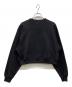 HYKE (ハイク) CROPPED SWEAT SHIRT ブラック サイズ:1：15000円