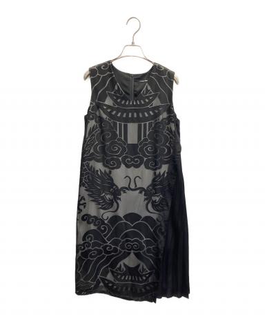 美品 VIVIENNE TAM(ヴィヴィアンタム　ドラゴン　ワンピース 中古・古着通販】VIVIENNE TAM (ヴィヴィアンタム) ドラゴン サイド