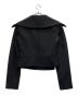 DOLCE & GABBANA (ドルチェ＆ガッバーナ) ショートウールジャケット ブラック サイズ:38：7000円