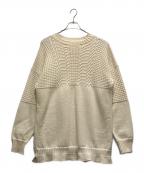 Maison Margielaメゾンマルジェラ）の古着「CABLE KNIT WOOL SWEATER」｜アイボリー