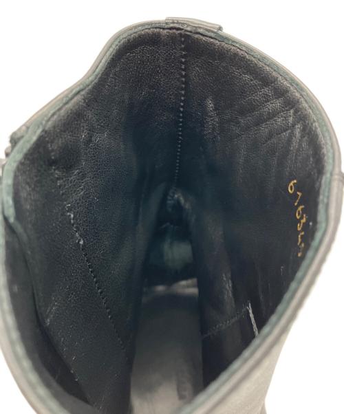 BALENCIAGA（バレンシアガ）BALENCIAGA (バレンシアガ) ロゴサイドジップスクエアトゥ ブラック サイズ:38の古着・服飾アイテム