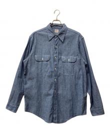 ANATOMICA（アナトミカ）の古着「BIG A SHIRT」｜ブルー