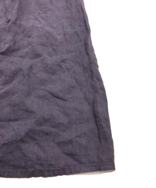 fog linen work（フォグリネンワーク）fog linen work (フォグリネンワーク) リネンピンタックワンピース ラベンダー サイズ:表記なしの古着・服飾アイテム