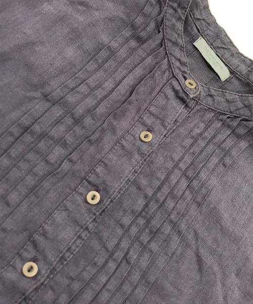 fog linen work（フォグリネンワーク）fog linen work (フォグリネンワーク) リネンピンタックワンピース ラベンダー サイズ:表記なしの古着・服飾アイテム