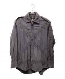 MINUS（マイナス）の古着「BORO パラシュートジャケット」｜グレー
