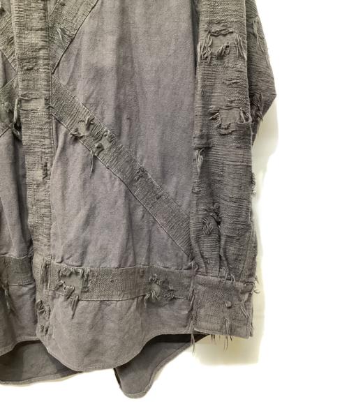 MINUS（マイナス）Minus (マイナス) BORO パラシュートジャケット グレー サイズ:不明の古着・服飾アイテム