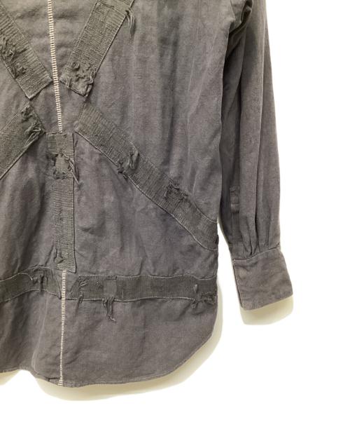 MINUS（マイナス）Minus (マイナス) BORO パラシュートジャケット グレー サイズ:不明の古着・服飾アイテム