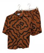 SUKU HOMEスクホーム）の古着「BAJO SUMMER DAY パジャマ」｜ブラウン