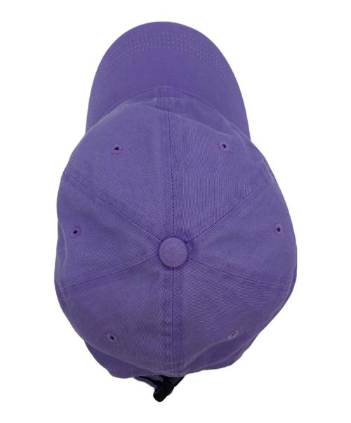 ADER error（アーダーエラー）ADER error (アーダーエラー) ロゴキャップ パープルの古着・服飾アイテム