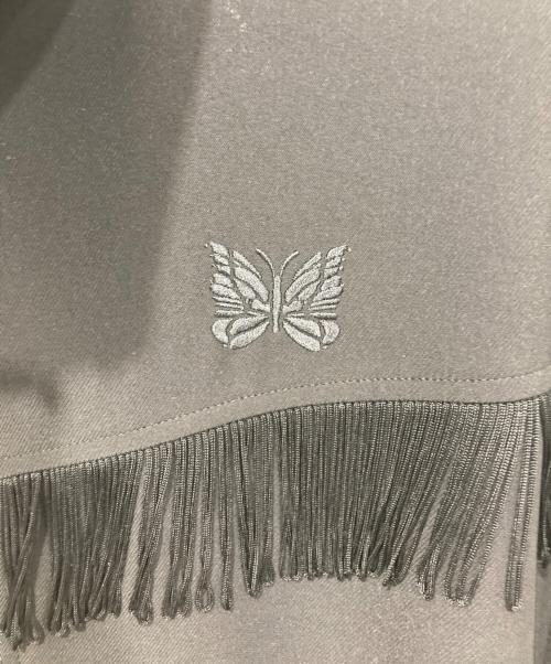 Needles（ニードルズ）Needles (ニードルズ) Fringe Track Jacket - Poly Kersey ブラック サイズ:Ｌの古着・服飾アイテム