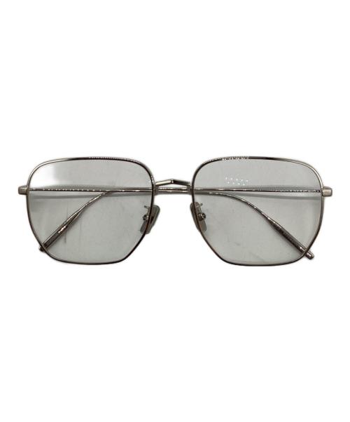 GIVENCHY（ジバンシィ）GIVENCHY (ジバンシィ) 伊達眼鏡 シルバー サイズ:56□17の古着・服飾アイテム