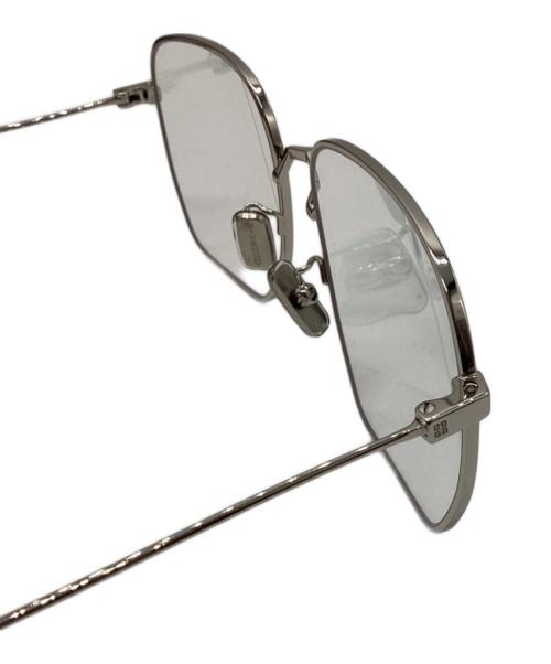 GIVENCHY（ジバンシィ）GIVENCHY (ジバンシィ) 伊達眼鏡 シルバー サイズ:56□17の古着・服飾アイテム