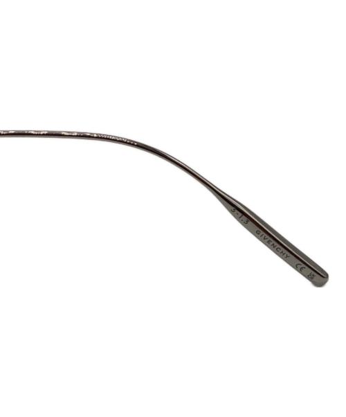 GIVENCHY（ジバンシィ）GIVENCHY (ジバンシィ) 伊達眼鏡 シルバー サイズ:56□17の古着・服飾アイテム