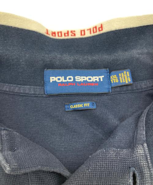POLO SPORT（ポロスポーツ）POLO SPORT (ポロスポーツ) ポロシャツ ネイビー サイズ:XXLの古着・服飾アイテム