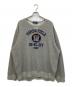 POLO RALPH LAUREN（ポロ・ラルフローレン）の古着「フリース グラフィック スウェットシャツ」｜グレー
